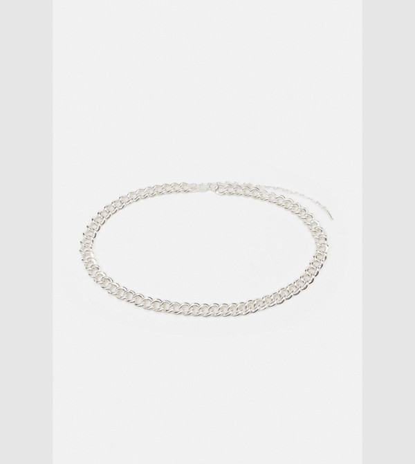 Karen Millen  Non Leather Belts - Silver Non Leather Belts