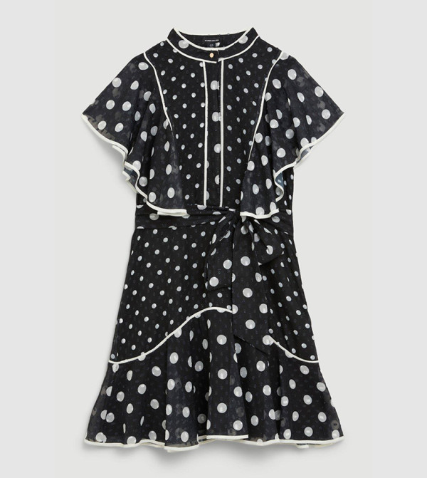 كارن ميلين - اوتليت pretty-in-prints-w - أسود Mini Dresses