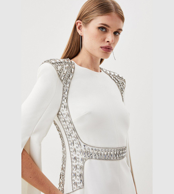 Karen Millen - Outlet Karen Millen - Ivory Maxi Dresses