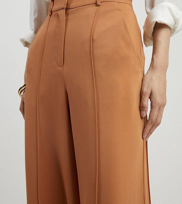 Karen Millen - Outlet  - Tan Casual Pants