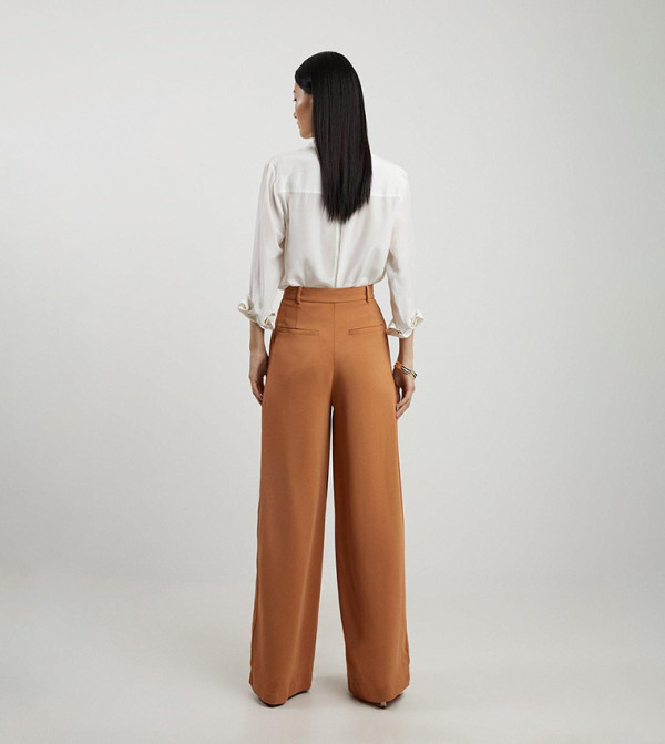 Karen Millen - Outlet  - Tan Casual Pants