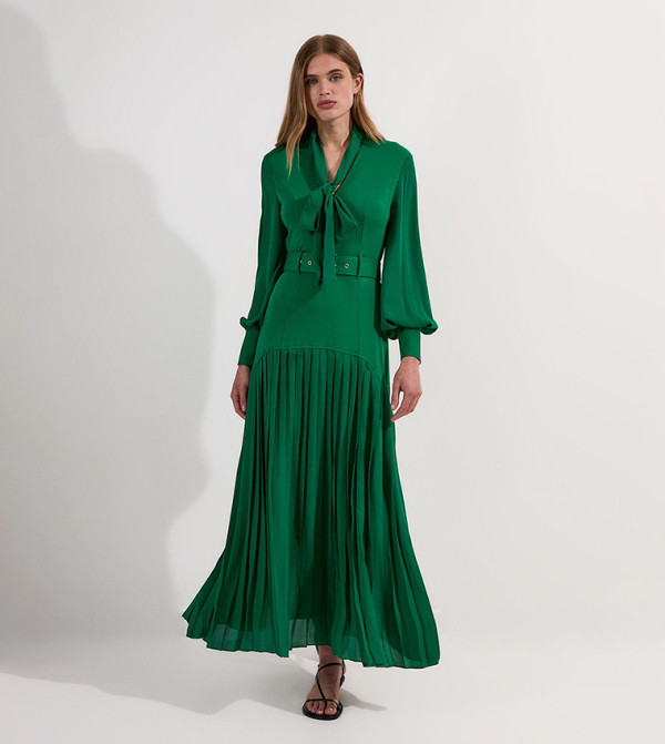 Karen Millen  Clothing - Green Midi Dresses
