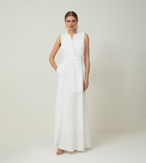 Karen Millen - Outlet Karen Millen - White Maxi Dresses