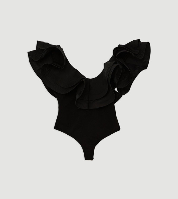 Karen Millen Bodysuit - Black Bodysuit