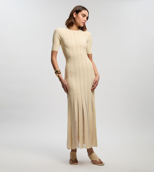 كارن ميلين  ملابس - بيج Midi Dresses