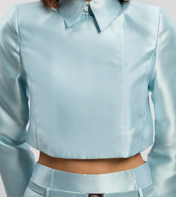 Karen Millen  Clothing - Blue Casual Jackets