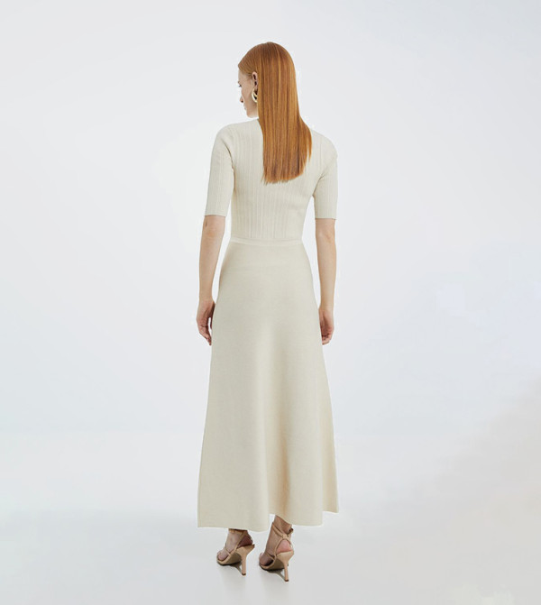 Karen Millen  - Beige Maxi Dresses