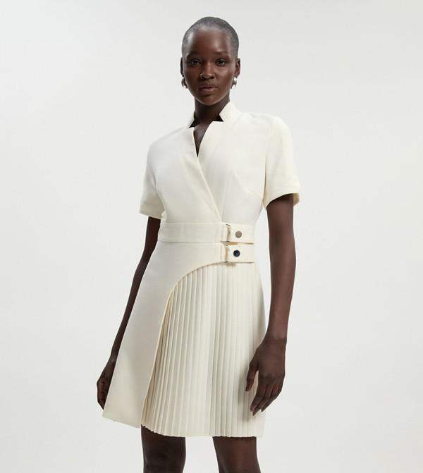 كارن ميلين - اوتليت  - أبيض Mini Dresses