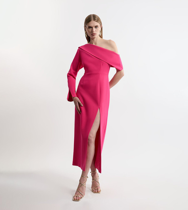 كارن ميلين - اوتليت  - وردي Midi Dresses