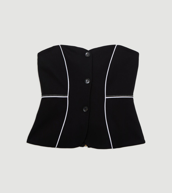 كارن ميلين - اوتليت  - أسود معاطف للخصر