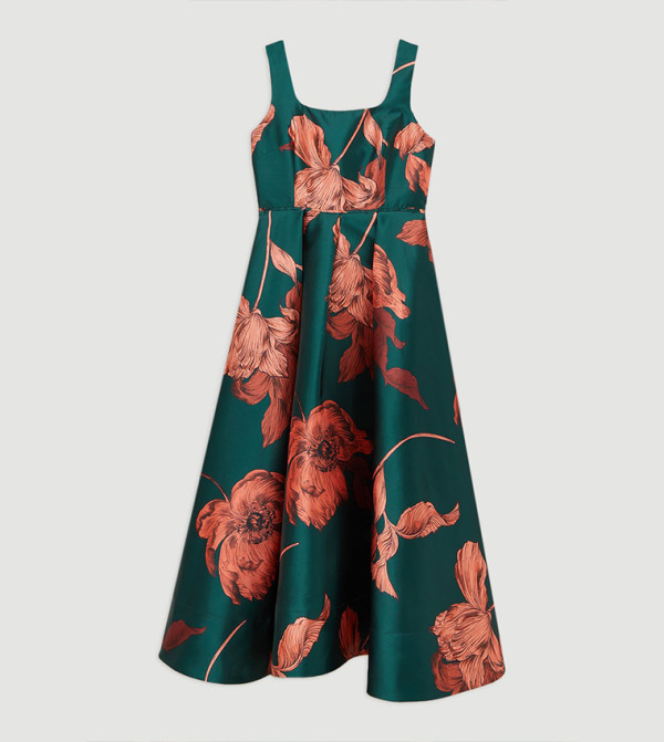 Karen Millen - Outlet  ramadan - Green Maxi Dresses