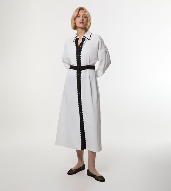 Karen Millen  - Ivory Casual Dresses