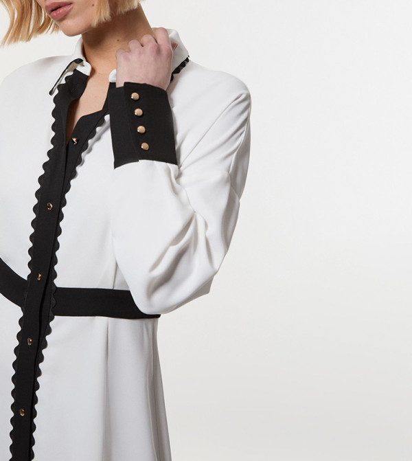 Karen Millen  - Ivory Casual Dresses