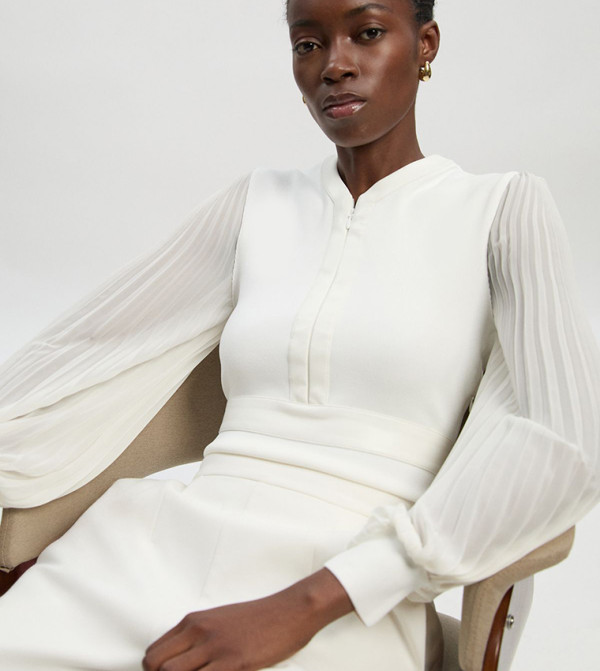 Karen Millen Karen Millen - Ivory Cropped Tops