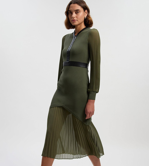 Karen Millen  Midi Dresses - Green Midi Dresses