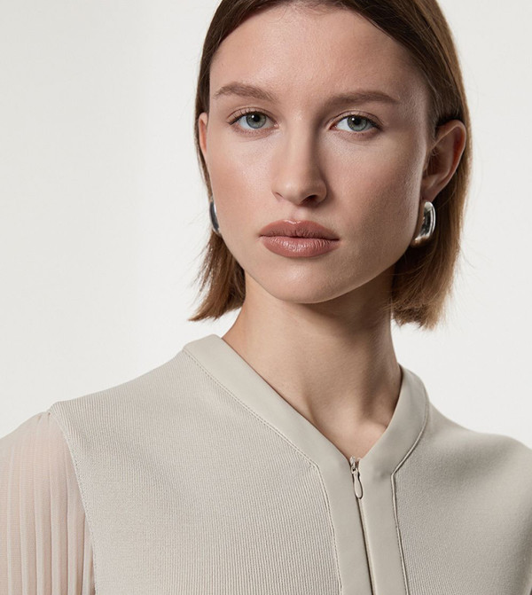 Karen Millen  Clothing - Beige Midi Dresses