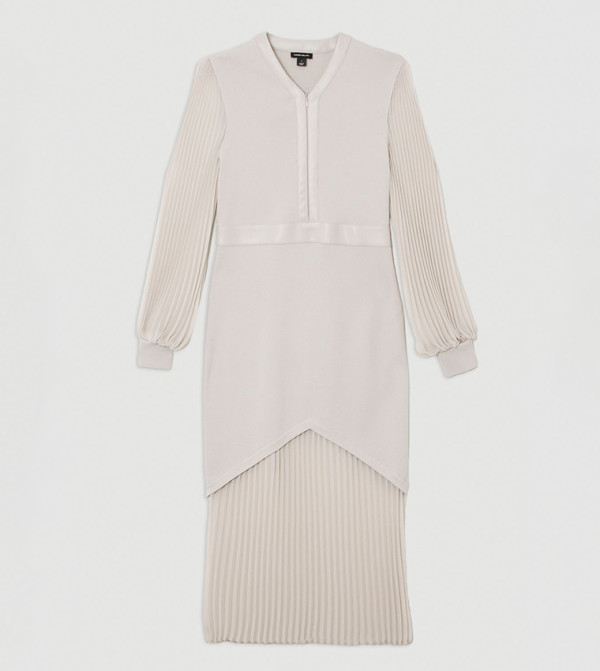 Karen Millen  Clothing - Beige Midi Dresses