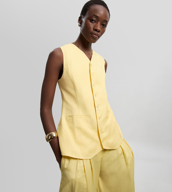 كارن ميلين جاكيتات ومعاطف - أصفر معاطف