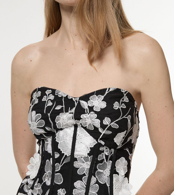 كارن ميلين corset-bubble-edit - متعدد Mini Dresses
