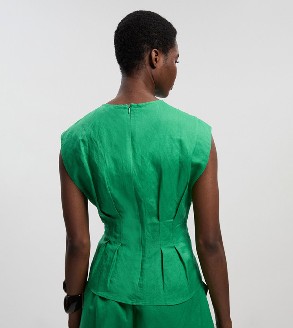كارن ميلين كارن ميلين - أخضر Sleeveless Tops