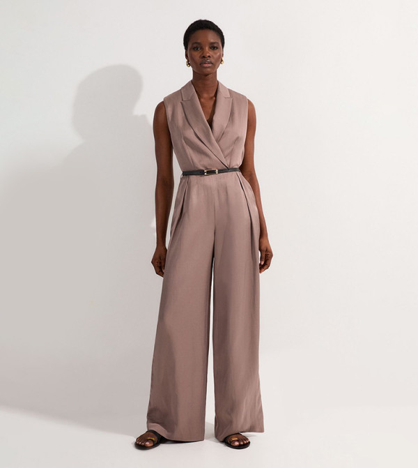 Karen Millen - Express  Jumpsuits - Taupe Jumpsuits