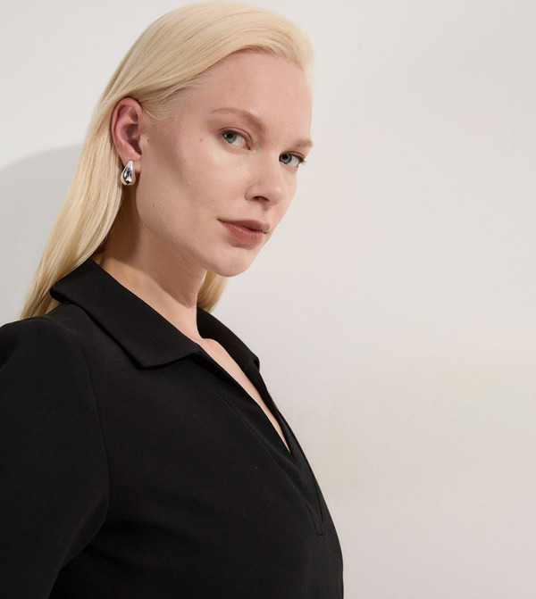 كارن ميلين - اوتليت  افرولات وجمبسوت - أسود جيمسوت