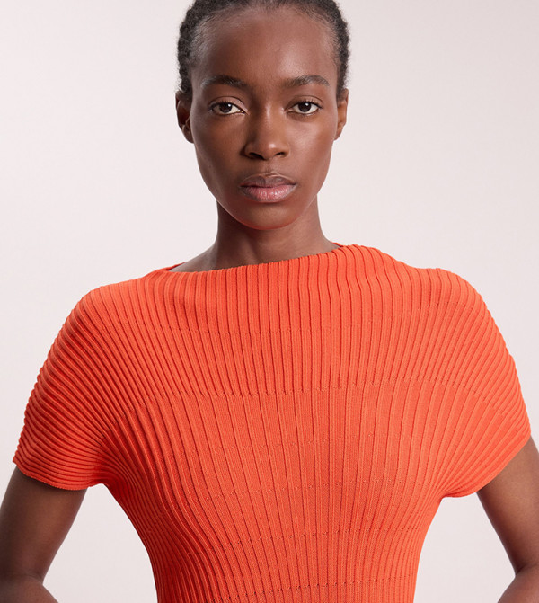 Karen Millen Clothing - Orange Midi Dresses
