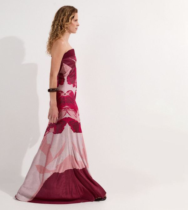 كارن ميلين - اوتليت  floral-dresses-march - أحمر Maxi Dresses