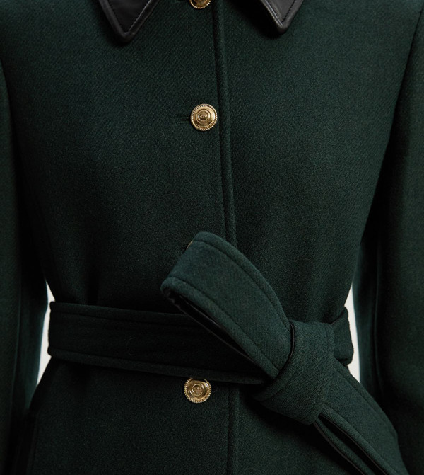 Karen Millen Karen Millen - Green Overcoats