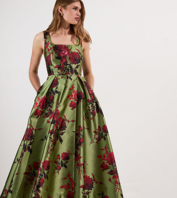 Karen Millen Maxi Dresses - Green Maxi Dresses