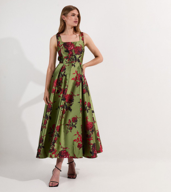 Karen Millen Maxi Dresses - Green Maxi Dresses