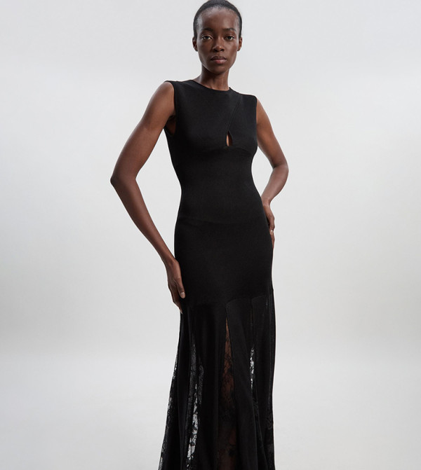 كارن ميلين كارن ميلين - أسود Maxi Dresses