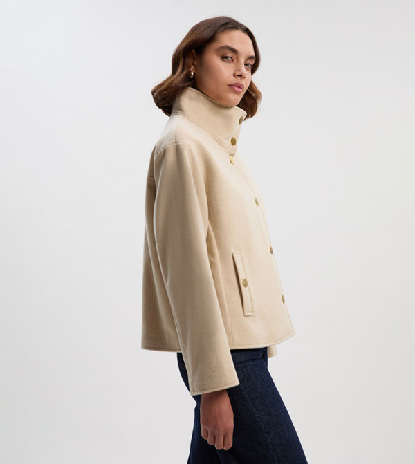 Karen Millen  Overcoats - Beige Overcoats