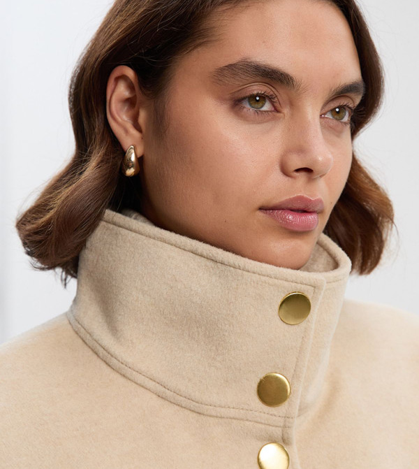 Karen Millen  Overcoats - Beige Overcoats