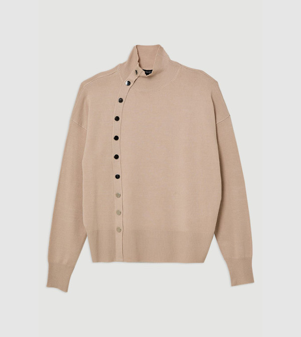 كارن ميلين - اوتليت  سترات بياقة سلحفاة - بيج Turtle neck Sweaters