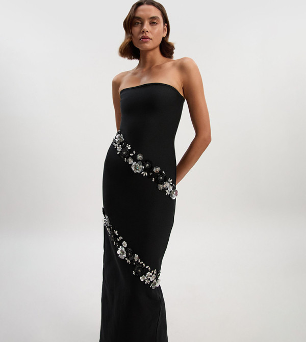 كارن ميلين كارن ميلين - أسود Maxi Dresses