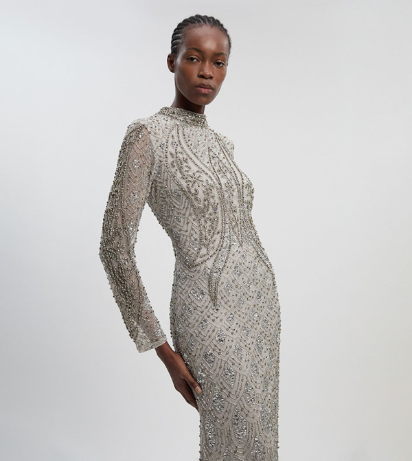 كارن ميلين كارن ميلين - رمادي Midi Dresses