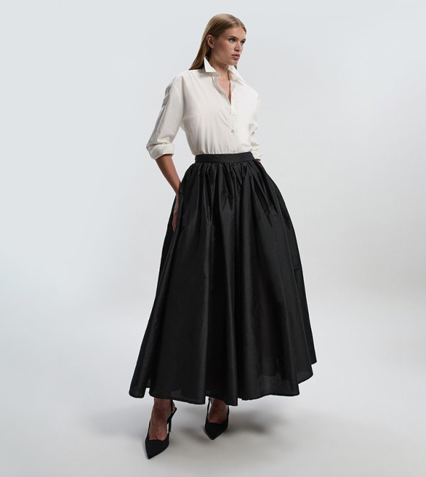 Karen Millen  Maxi Skirts - Black Maxi Skirts