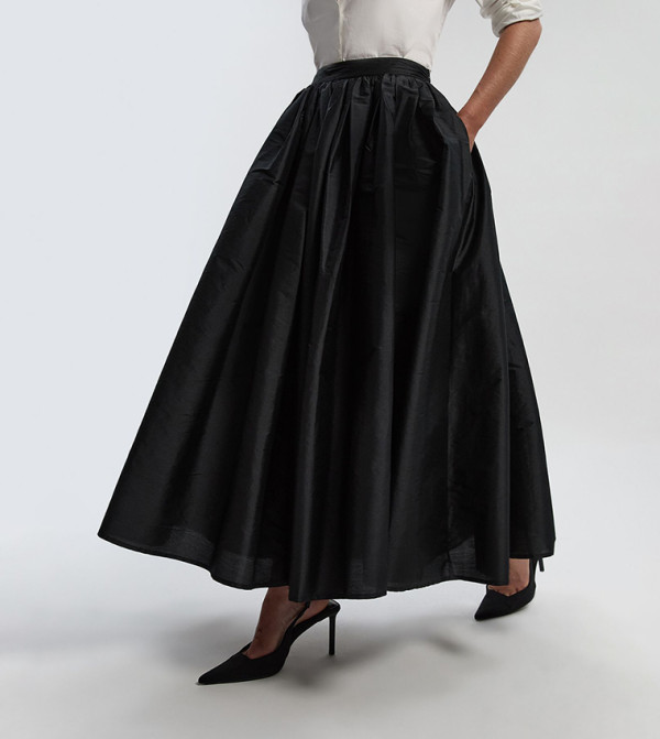 Karen Millen  Maxi Skirts - Black Maxi Skirts