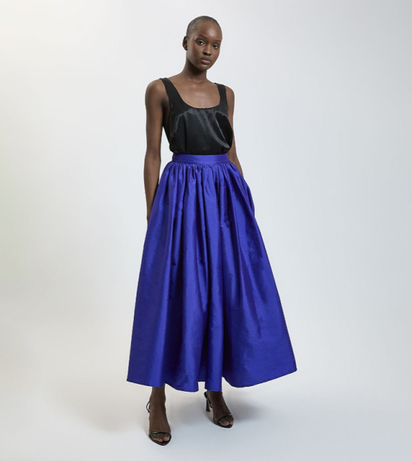Karen Millen  Maxi Skirts - Blue Maxi Skirts