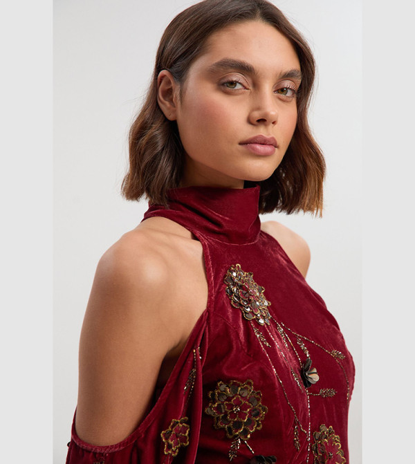 Karen Millen  Clothing - Brown Maxi Dresses
