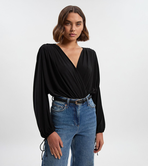 Karen Millen Bodysuit - Black Bodysuit