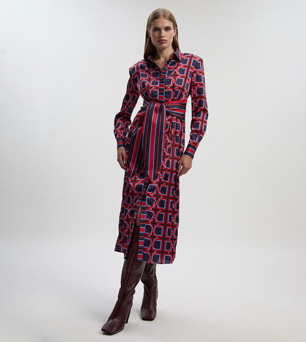 كارن ميلين  فساتين - بورغندي Midi Dresses