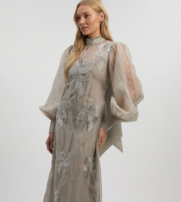 كارن ميلين كارن ميلين - فضي Midi Dresses