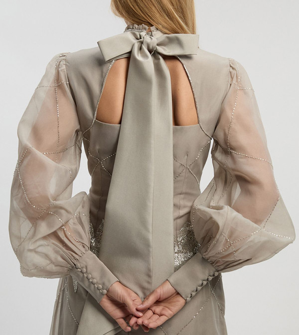 كارن ميلين كارن ميلين - فضي Midi Dresses