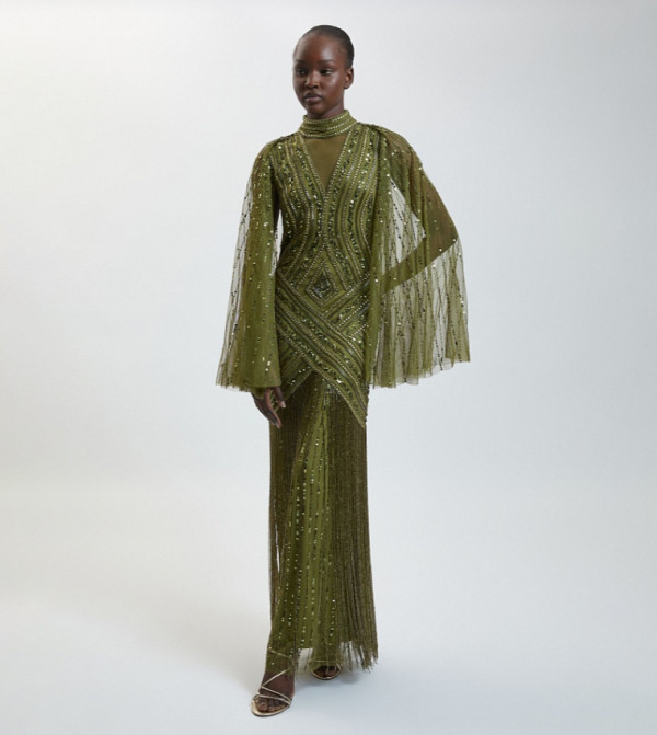 Karen Millen  Maxi Dresses - Green Maxi Dresses