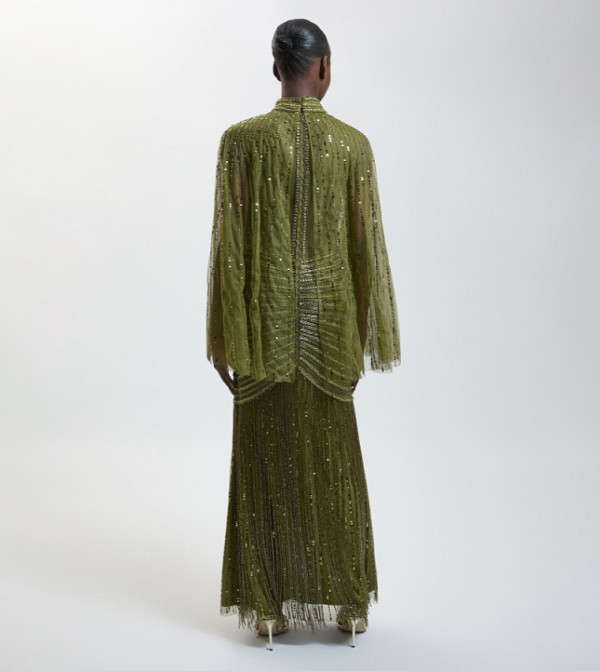 Karen Millen  Maxi Dresses - Green Maxi Dresses