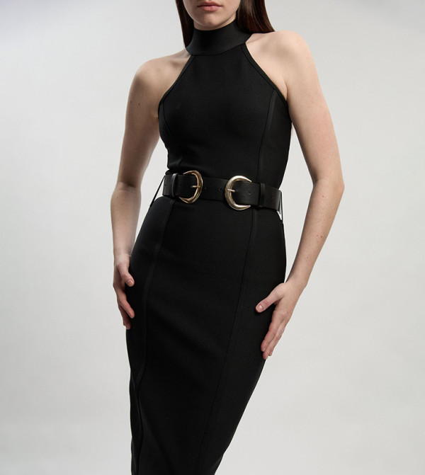 كارن ميلين كارن ميلين - أسود Midi Dresses