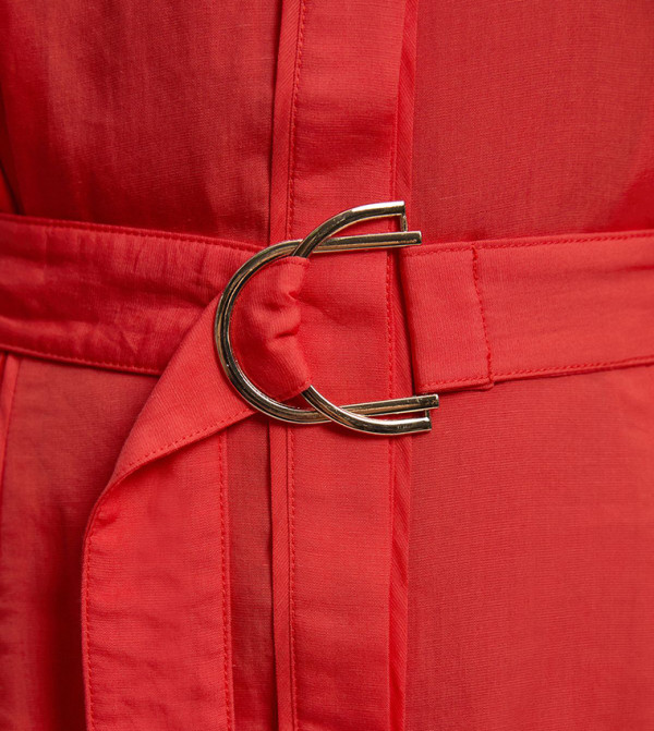 كارن ميلين  فساتين - أحمر  Shirt & T-Shirt Dresses