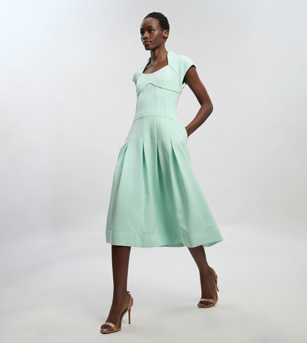 كارن ميلين  devil-wears-prada-miranda -  فاتح  Midi Dresses